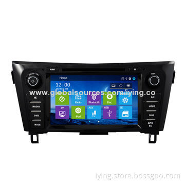 Nissan X-TRAIL 2014 with GPS radio USB CPUSupport DVR 8 inch HD audio entertainment dvd gps